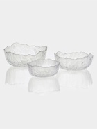 Набор салатников «Вулкан. Грани», 3 шт., 380/750/1450 мл, стекло, прозрачный  (артикул 10975791)  большой выбор товаров оптом и в розницу по низким ценам с доставкой