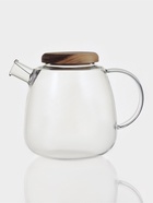 Чайник заварочный «Акация», 1.6 л, 14×20×16 см, деревянная крышка, стекло, прозрачный  (артикул 10975811)  большой выбор товаров оптом и в розницу по низким ценам с доставкой