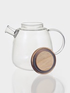 Чайник заварочный «Акация», 1.6 л, 14×20×16 см, деревянная крышка, стекло, прозрачный  (артикул 10975811)  большой выбор товаров оптом и в розницу по низким ценам с доставкой