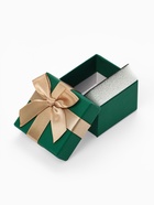 Набор коробочек подарочных 6 шт. под серьги, кольцо «Грин» 5×5×3 см, (полезная часть 4.4×4.4 см),зелёный  (артикул 10977196)  большой выбор товаров оптом и в розницу по низким ценам с доставкой