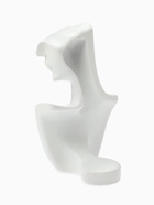 Бюст для украшений «Пол-лица», мини, отверстие под серьгу, 6.6×6.8×11 см, белый  (артикул 10981963)  большой выбор товаров оптом и в розницу по низким ценам с доставкой