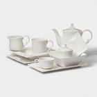 УЦЕНКА Тарелка квадртная Magistro "Kingdom" 21x21x2,1 см - Фото 10