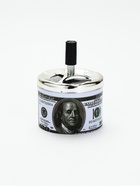 УЦЕНКА Пепельница для дома бездымная "Доллар", для сигарет и стиков, 12.5 х 9 см - Фото 1