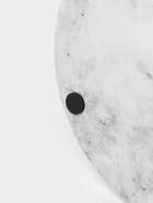 УЦЕНКА Этажёрка для фруктов и десертов Magistro Marble, 2 яруса, d=25/20×26.5 см, мрамор, белая - Фото 5