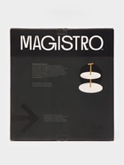 УЦЕНКА Этажёрка для фруктов и десертов Magistro Marble, 2 яруса, d=25/20×26.5 см, мрамор, белая - Фото 7