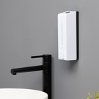 УЦЕНКА Диспенсер для мыла SAVANNA, механический, 600 мл, пластик, белый - Фото 2