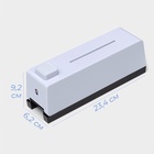 УЦЕНКА Диспенсер для мыла SAVANNA, механический, 600 мл, пластик, белый - Фото 4