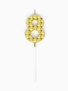 Свеча для торта «Элемент», цифра 8, золотая  (артикул 10959803)  большой выбор товаров оптом и в розницу по низким ценам с доставкой