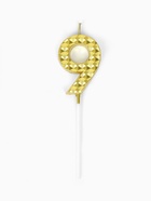 Свеча для торта «Элемент», цифра 9, золотая  (артикул 10959804)  большой выбор товаров оптом и в розницу по низким ценам с доставкой