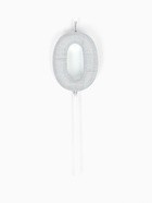 Свеча для торта «Элемент», цифра 0, серебро  (артикул 10959805)  большой выбор товаров оптом и в розницу по низким ценам с доставкой