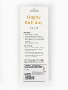 Свеча для торта «Элемент», цифра 8, серебро  (артикул 10959814)  большой выбор товаров оптом и в розницу по низким ценам с доставкой