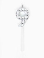 Свеча для торта «Элемент», цифра 9, серебро  (артикул 10959815)  большой выбор товаров оптом и в розницу по низким ценам с доставкой