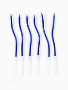 Свечи для торта «Серпантин», 6 шт, синие  (артикул 10959816)  большой выбор товаров оптом и в розницу по низким ценам с доставкой