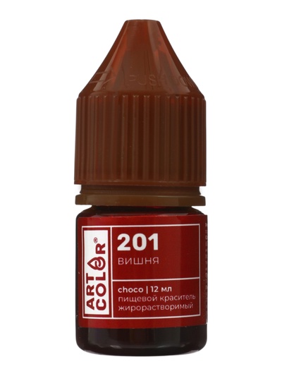 Набор гелевых жирорастворимых пищевых красителей Art Color choco paint, 10 цветов, 12 мл