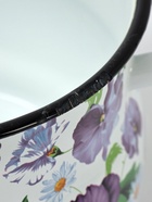 УЦЕНКА Набор кастрюль №10 (4 л, 5.5 л) белый «Анютины глазки» - Фото 3