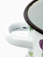 УЦЕНКА Набор кастрюль №10 (4 л, 5.5 л) белый «Анютины глазки» - Фото 6