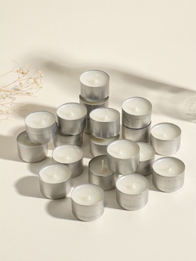 Набор свечей чайных «Классика», 20 шт., время горения 8 ч  (артикул 5502956)  большой выбор товаров оптом и в розницу по низким ценам с доставкой