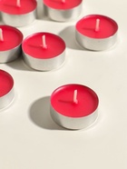 Набор свечей ароматических чайных «Гуава и клубника», 9 шт.  (артикул 11004001)  большой выбор товаров оптом и в розницу по низким ценам с доставкой