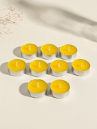 Набор свечей ароматических чайных «Ананас и имбирь», 9 шт.  (артикул 11004002)  большой выбор товаров оптом и в розницу по низким ценам с доставкой