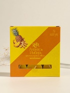 Набор свечей ароматических чайных «Ананас и имбирь», 9 шт.  (артикул 11004002)  большой выбор товаров оптом и в розницу по низким ценам с доставкой