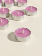 Набор свечей ароматических чайных «Японская жимолость», 9 шт.  (артикул 11004003)  большой выбор товаров оптом и в розницу по низким ценам с доставкой