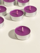 Набор свечей ароматических чайных «Чёрный чай и слива», 9 шт.  (артикул 11004005)  большой выбор товаров оптом и в розницу по низким ценам с доставкой