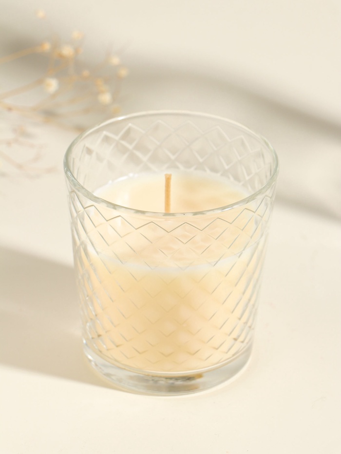 Ароматическая свеча в стакане «Душистый жасмин», 8×8.5 см, 30 ч