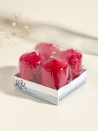 Набор: свеча - цилиндр «Интерьерный», 4 шт., 6×4 см, 10 ч, бордовый  (артикул 11004027)  большой выбор товаров оптом и в розницу по низким ценам с доставкой