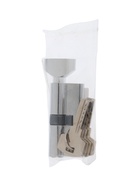 УЦЕНКА Цилиндровый механизм, 70 мм, с вертушкой, перфор. ключ, 5 ключей, цвет хром - Фото 2