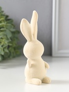 Фигурка полистоун, флок «Весёлый заяц - Привет!», 5×5×11.5 см  (артикул 10915754)  большой выбор товаров оптом и в розницу по низким ценам с доставкой