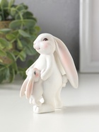 Фигурка полистоун «Заяц с зайчонком - возьми на ручки», 6.5×4×8.5 см  (артикул 10915766)  большой выбор товаров оптом и в розницу по низким ценам с доставкой