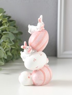 Фигурка полистоун «Зайки и пасхальные яички - куча-мала», 6.5×4.5×12 см  (артикул 10915768)  большой выбор товаров оптом и в розницу по низким ценам с доставкой