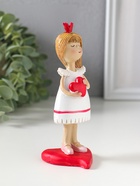 Фигурка полистоун «Маленькая принцесса с алым сердцем», 5×5.5×13 см  (артикул 10915769)  большой выбор товаров оптом и в розницу по низким ценам с доставкой