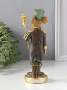 Фигурка полистоун «Мышиный король в мундире со скипетром», коричнево-зелёный, 6.5×5.5×17.5 см  (артикул 10915788)  большой выбор товаров оптом и в розницу по низким ценам с доставкой