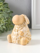 Фигурка керамика «Кудряш бараш», беж, 7×7×8 см - Фото 4