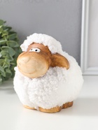 Фигурка керамика «Снежный барашек», 13.5×10.5×12 см  (артикул 10925446)  большой выбор товаров оптом и в розницу по низким ценам с доставкой