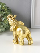 Фигурка полистоун «Золотой слонёнок», 10×5×9.5 см  (артикул 10928572)  большой выбор товаров оптом и в розницу по низким ценам с доставкой