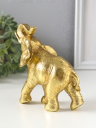 Фигурка полистоун «Золотой слон», 12×5.6×15.5 см  (артикул 10928573)  большой выбор товаров оптом и в розницу по низким ценам с доставкой