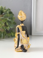 Фигурка полистоун «Африканка в золотом платье с белой патиной», чёрный, 7×5×11 см  (артикул 10928574)  большой выбор товаров оптом и в розницу по низким ценам с доставкой