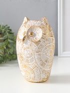 Фигурка полистоун «Филин. Золотые круги», 10×10×15.5 см  (артикул 10928576)  большой выбор товаров оптом и в розницу по низким ценам с доставкой