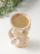 Подсвечник на 1 свечу «Слоны. Золотые круги», d=8 см, полистоун, 12×10×24 см  (артикул 10928583)  большой выбор товаров оптом и в розницу по низким ценам с доставкой