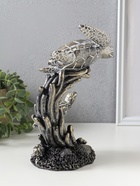 Фигура полистоун «Морские черепахи в кораллах», бронза с белой патиной, 14×12.5×21 см  (артикул 10928585)  большой выбор товаров оптом и в розницу по низким ценам с доставкой