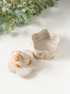 Шкатулка для украшений керамика «Кудряш бараш», беж, 7.9×7.9×9.5 см  (артикул 10925445)  большой выбор товаров оптом и в розницу по низким ценам с доставкой