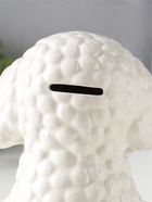 Копилка для денег керамика «Милый барашек с сердцем», белая, 17×11×15.1 см  (артикул 10925447)  большой выбор товаров оптом и в розницу по низким ценам с доставкой