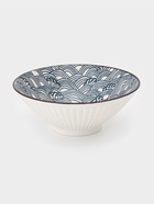 Набор тарелок глубоких Доляна Japan, 4 шт., 1.2 л, d=20 см, h=8 шт., фарфор, белый - фото 122965575