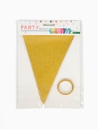 Гирлянда-флажки, золото с блёстками, 500 см  (артикул 11001617)  большой выбор товаров оптом и в розницу по низким ценам с доставкой