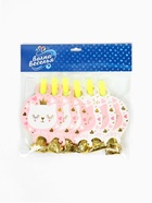 Карнавальные язычки «Котенок Принцесса», 11 см, 6 шт.  (артикул 11001624)  большой выбор товаров оптом и в розницу по низким ценам с доставкой