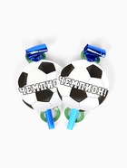 Карнавальные язычки «Футбол», 11 см, 6 шт.  (артикул 11001625)  большой выбор товаров оптом и в розницу по низким ценам с доставкой