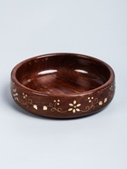 УЦЕНКА Чаша «Стебель» 17.5×17.5×5 см, дерево шишам - Фото 2