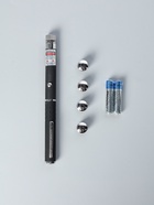 УЦЕНКА Указка лазерная 12 + 1 насадки от 2 х ААА 7.7×21 см - Фото 3